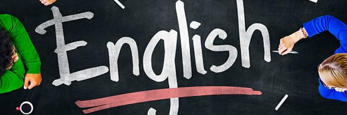 Multiethnic Group of Children and English Concept